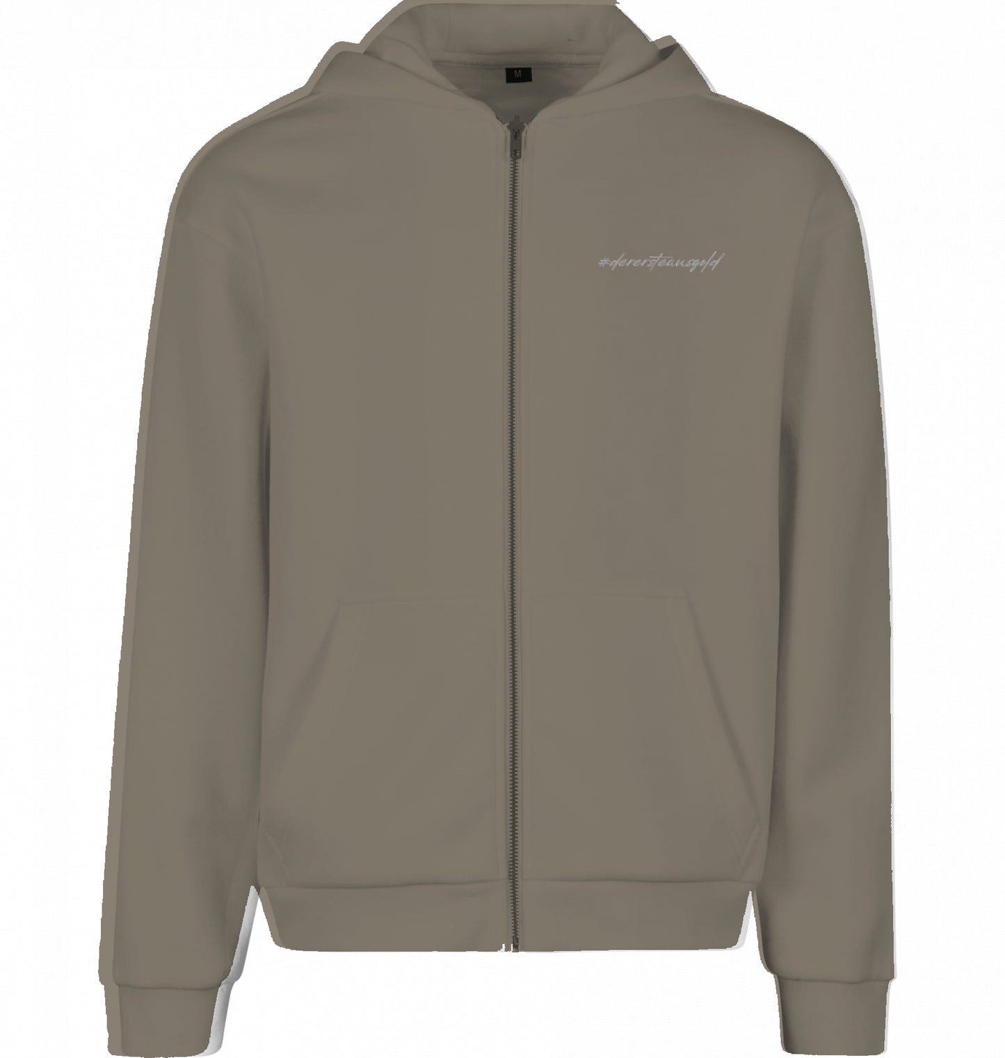 Zip Hoodie Pale Olive
