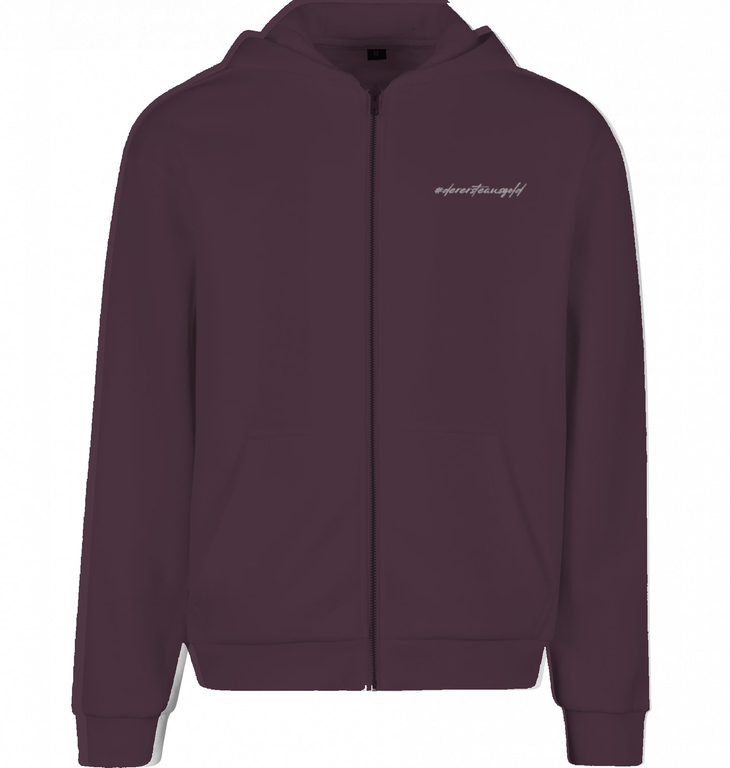 Zip Hoodie Plum Purple