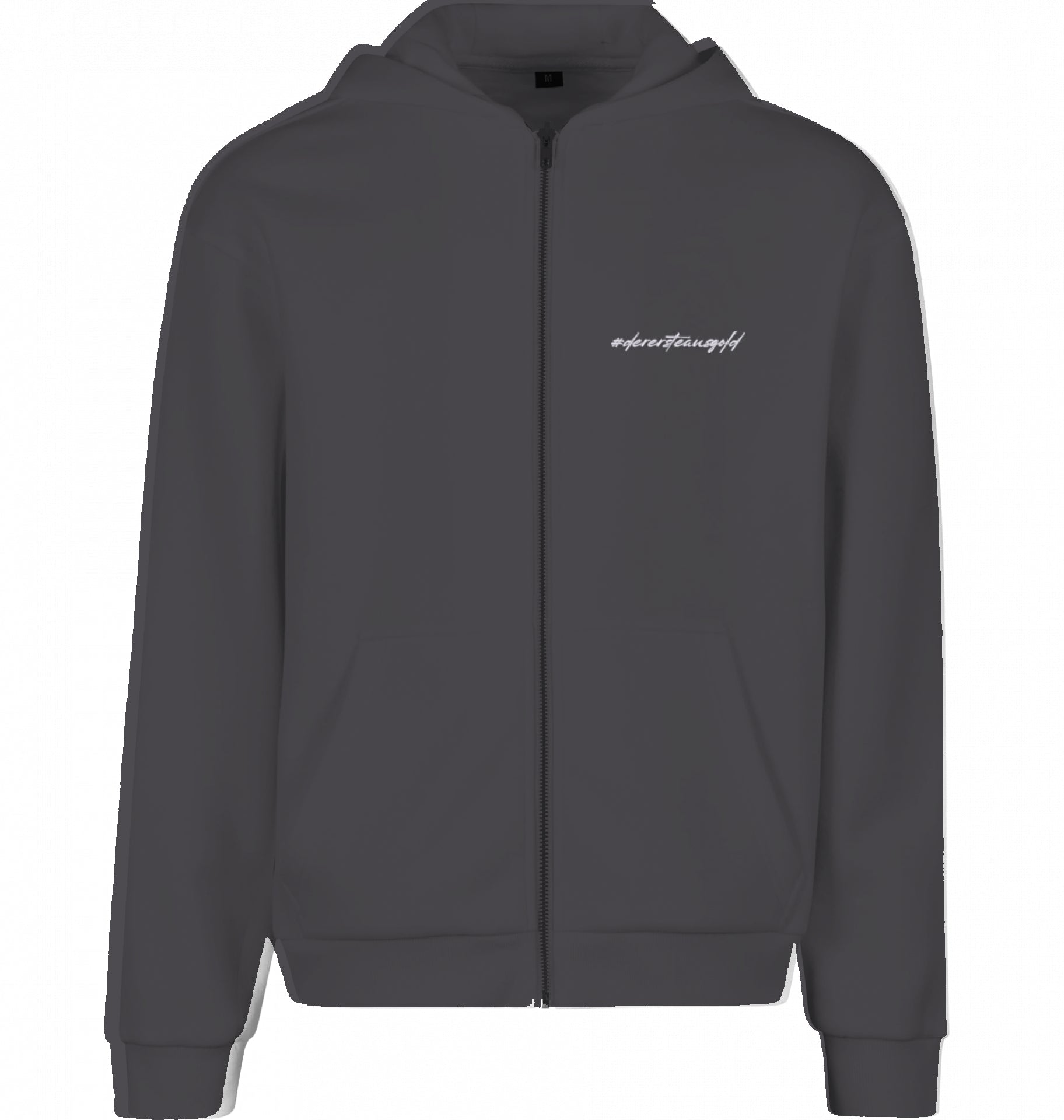 Herren Zip Hoodie #derersteausgold