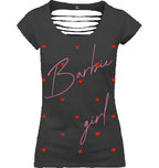 Damen Tee [barbiegirl]