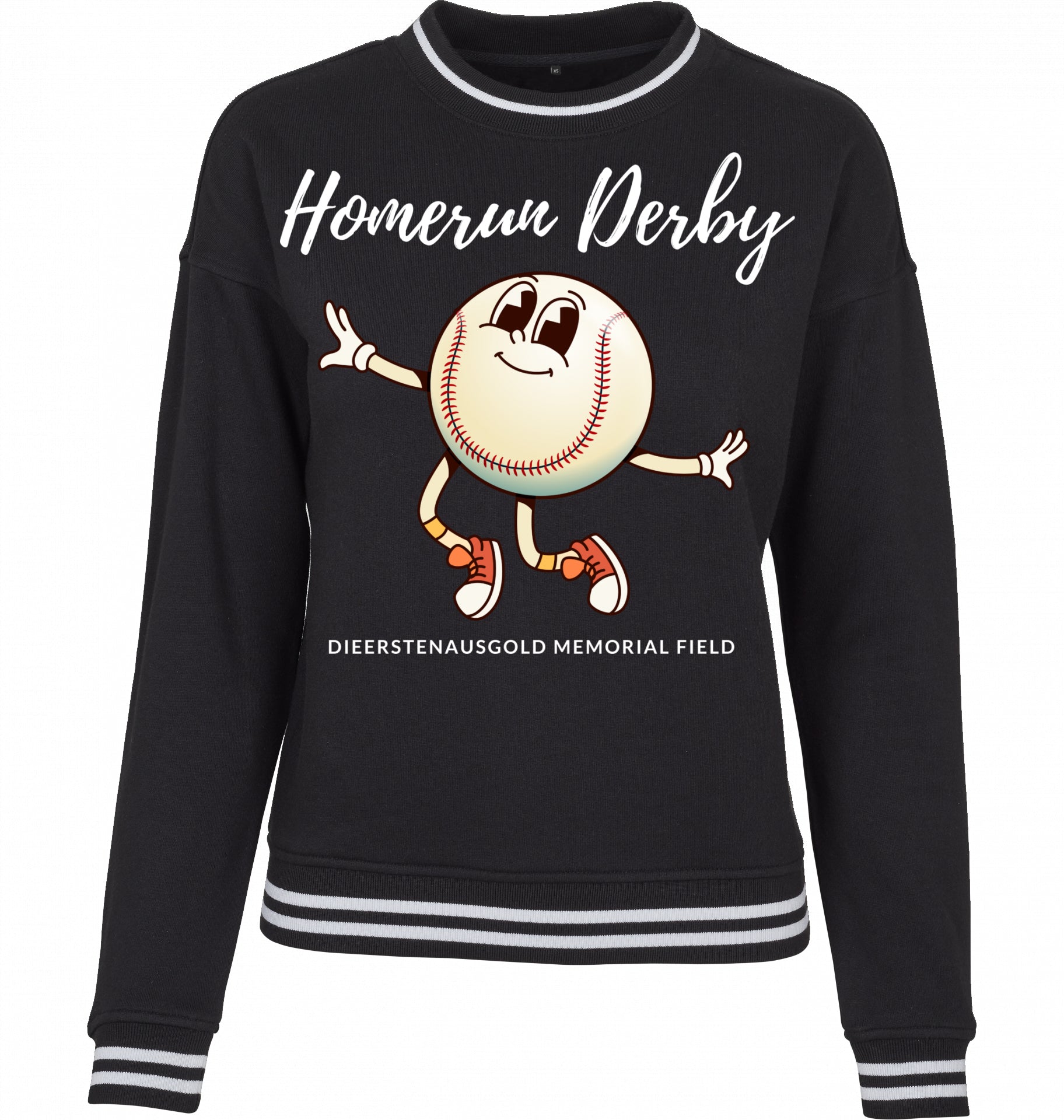 Damen College Pullover [homerunderby]