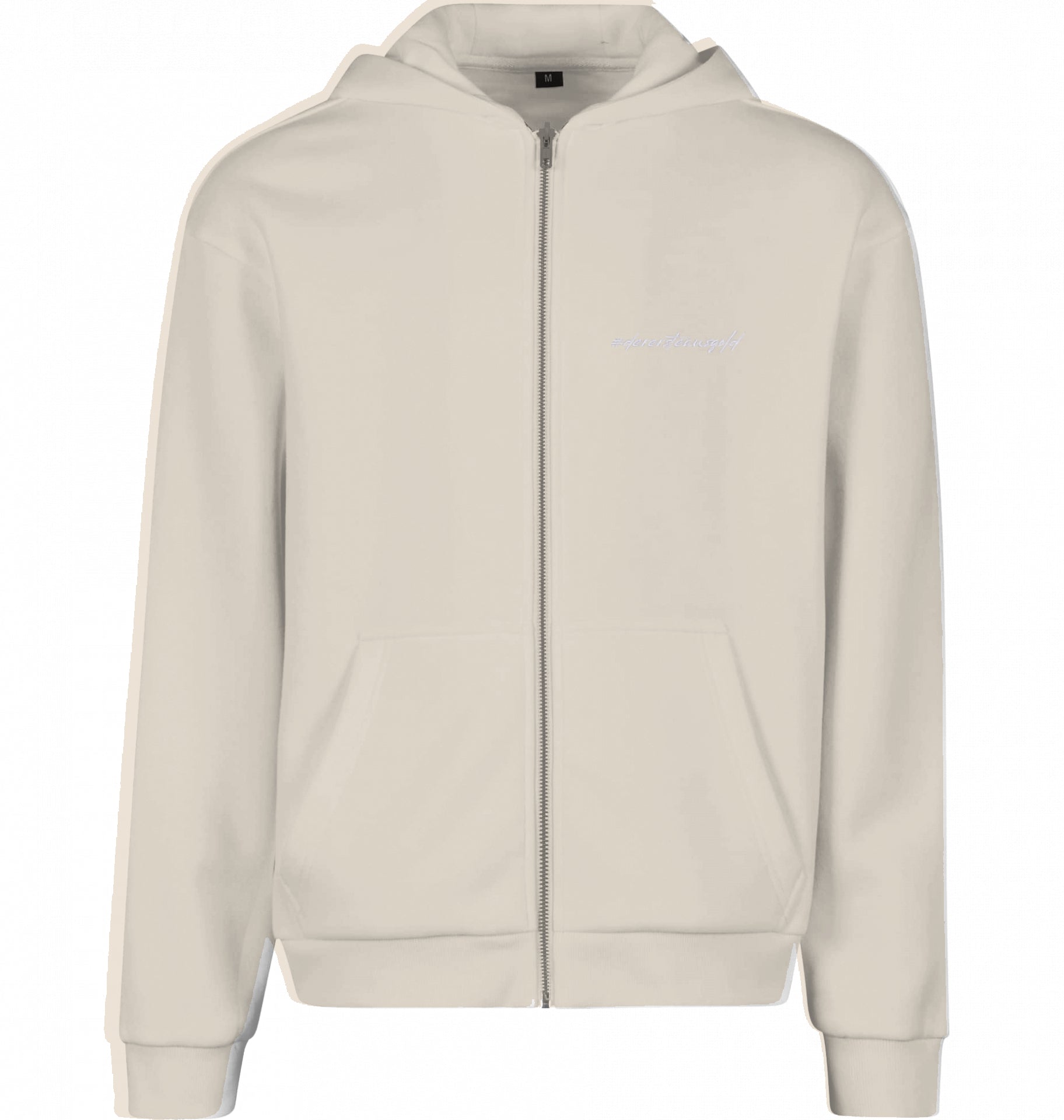 Herren Zip Hoodie #derersteausgold
