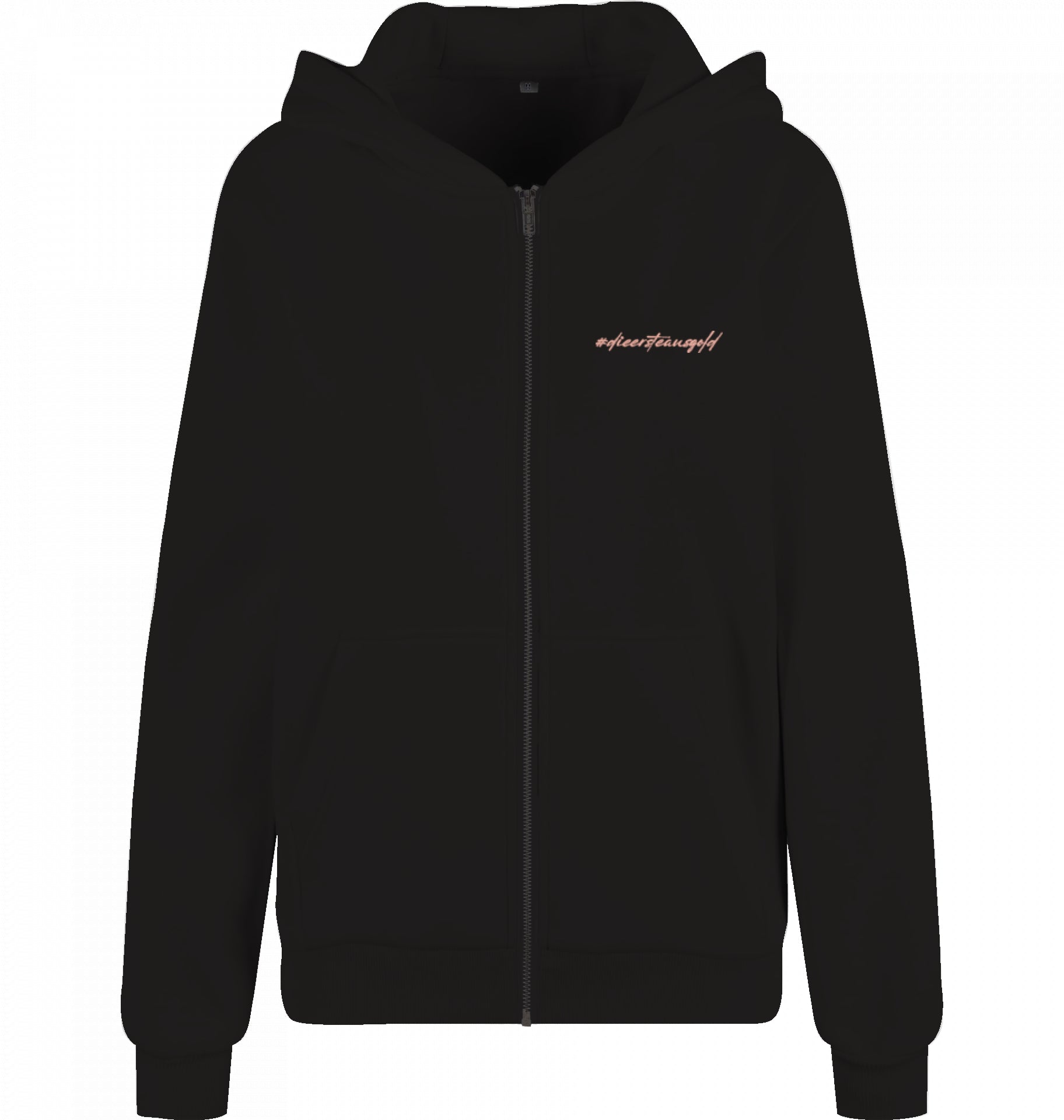 Damen Zip Hoodie #dieersteausgold