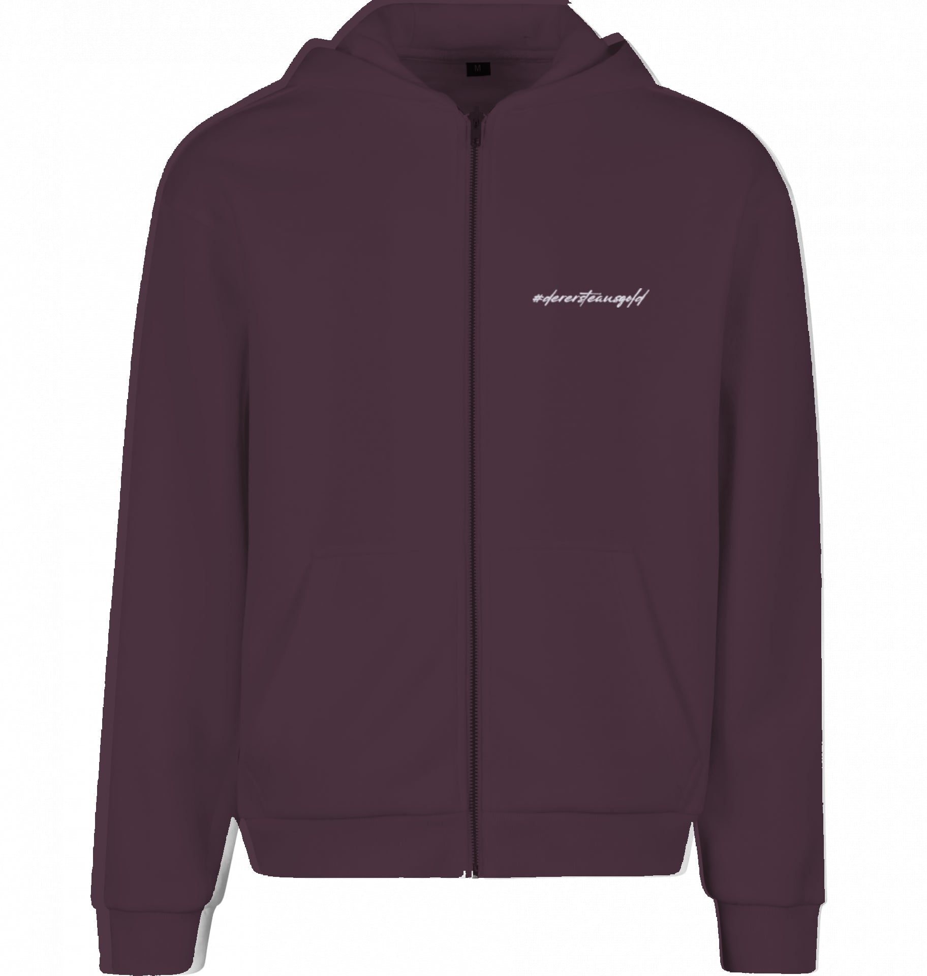 Herren Zip Hoodie #derersteausgold