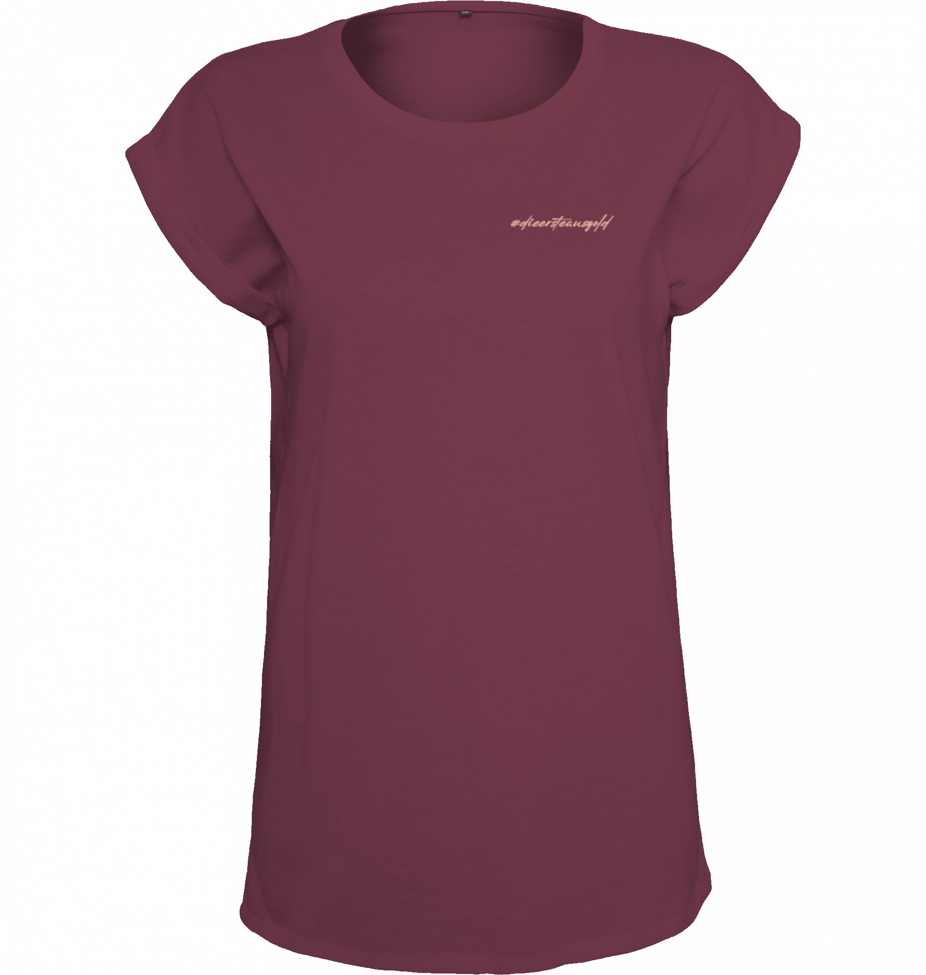 Damen Tee #dieersteausgold
