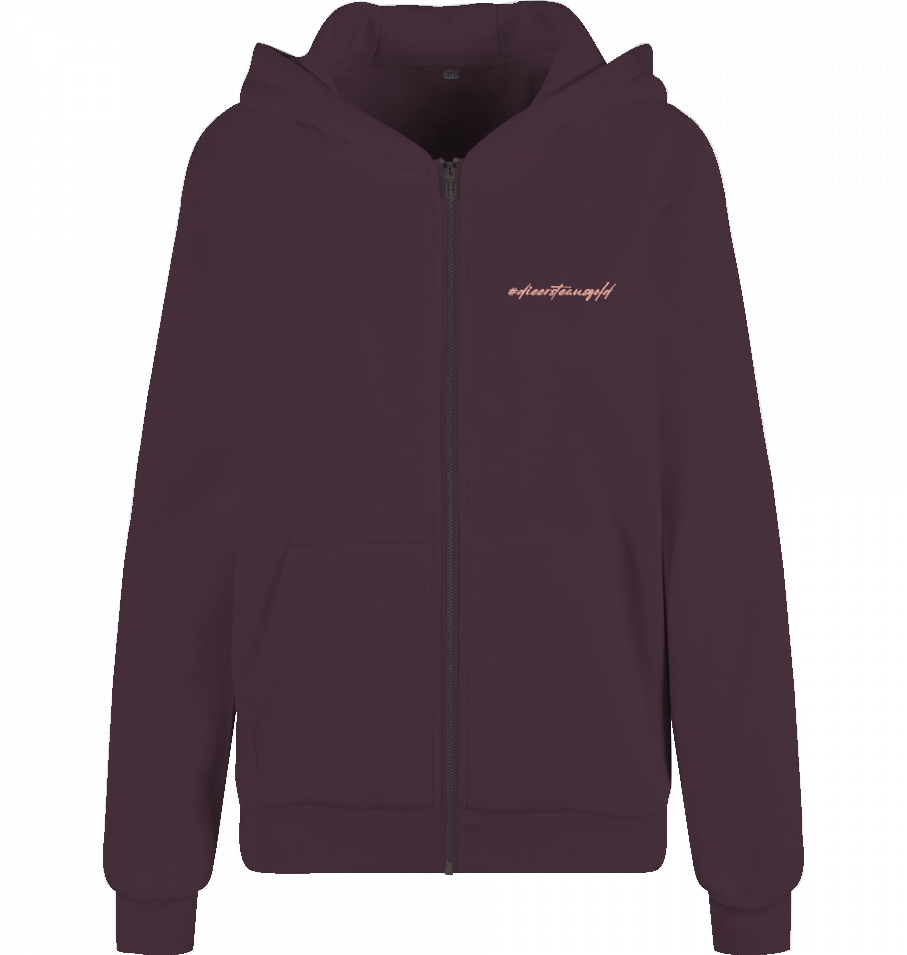 Damen Zip Hoodie #dieersteausgold