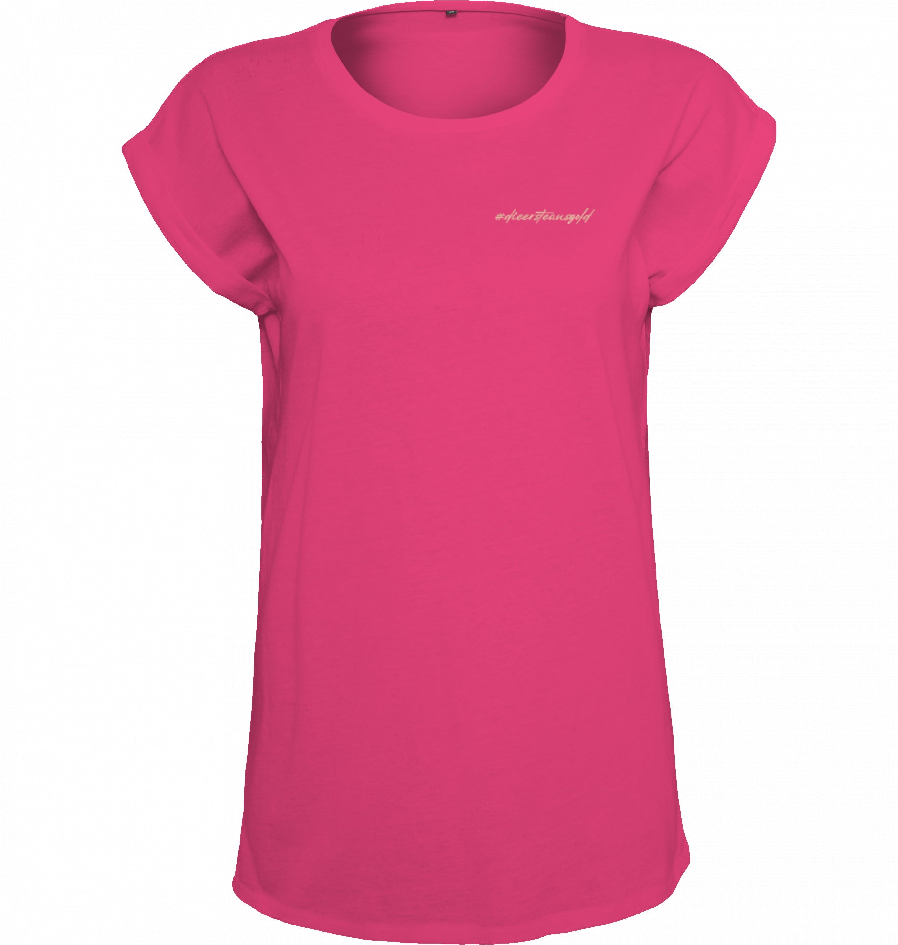 Damen Tee #dieersteausgold