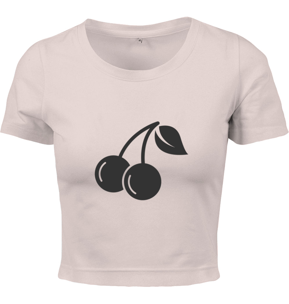 Crop Tee [blackcherry]