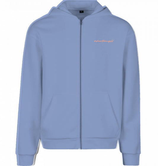Zip Hoodie Powder Blue