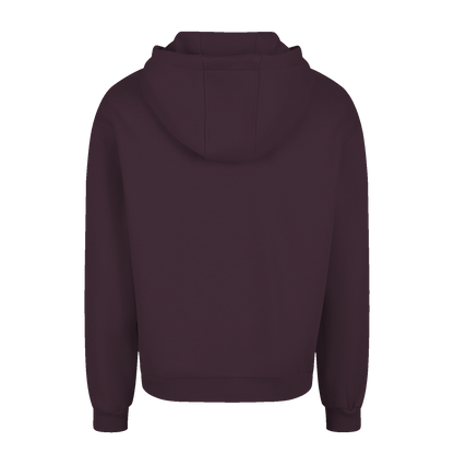 Zip Hoodie Plum Purple