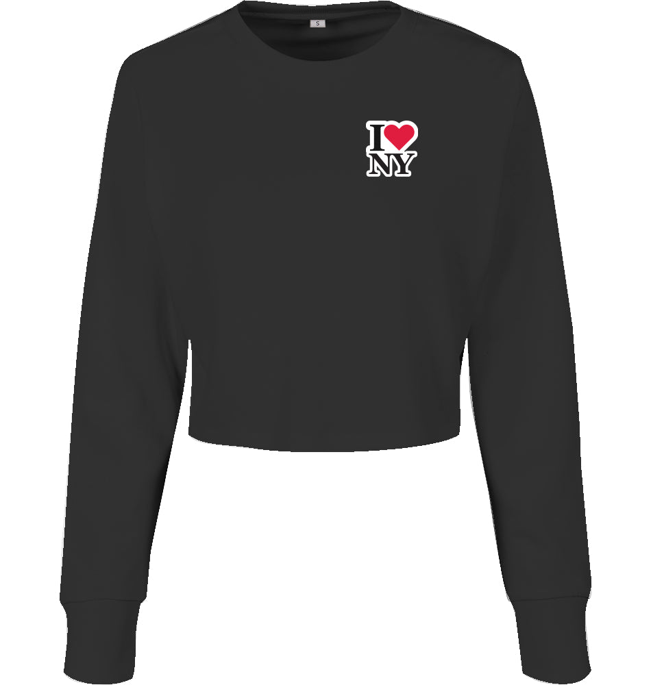 Damen Crop Pullover [ilny]