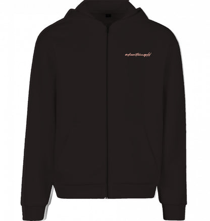 Zip Hoodie Black