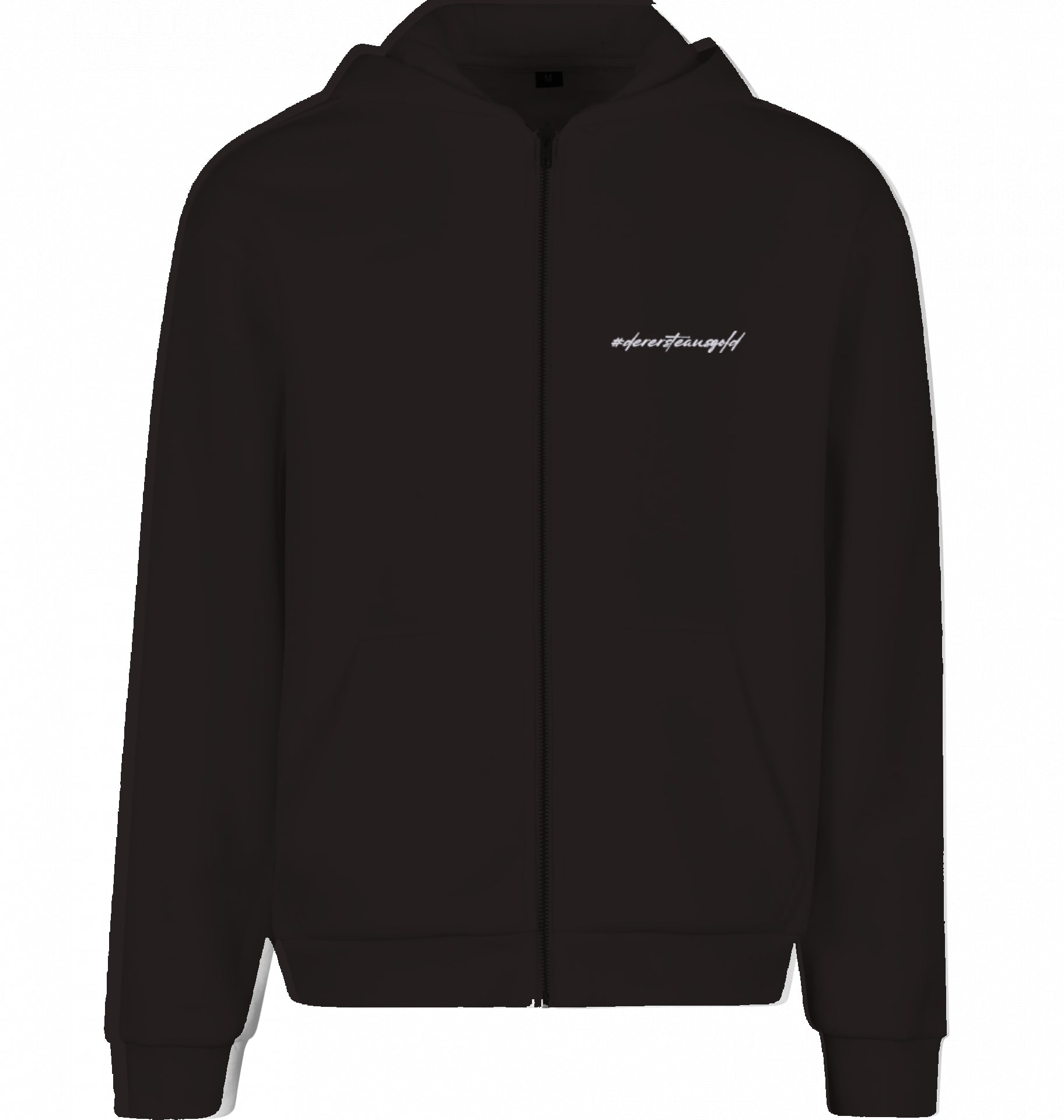 Herren Zip Hoodie #derersteausgold