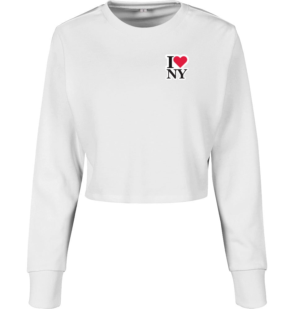 Damen Crop Pullover [ilny]