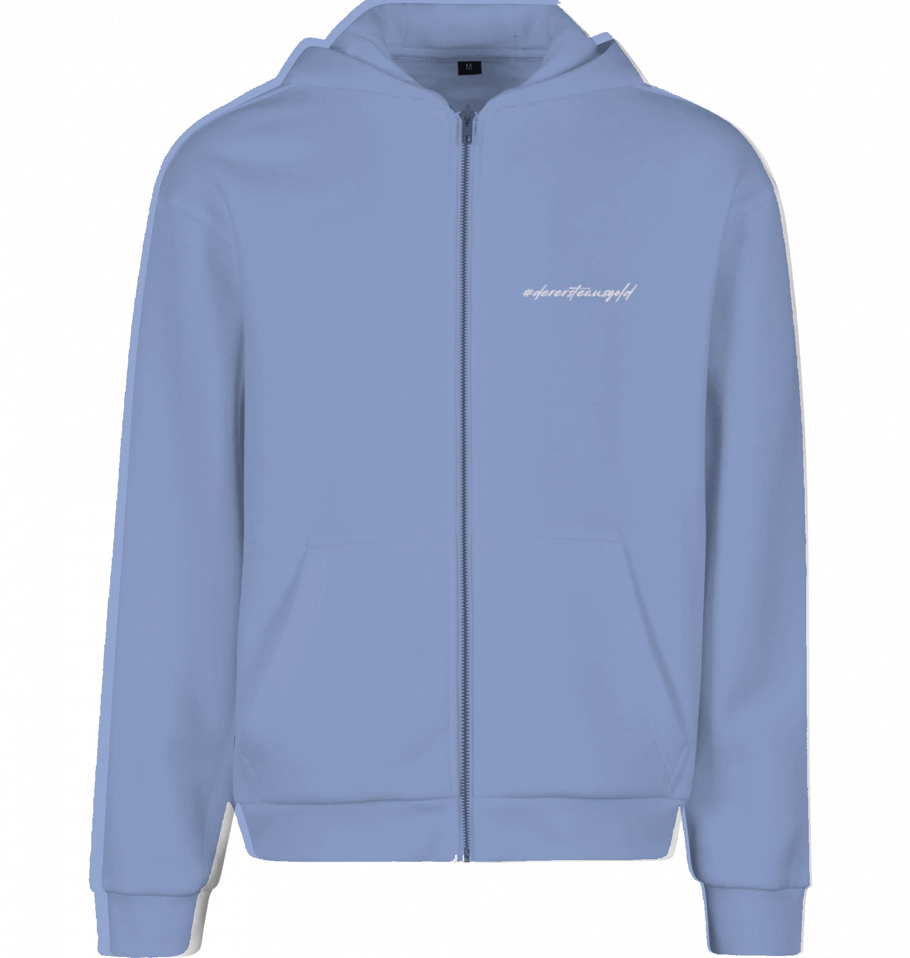 Herren Zip Hoodie #derersteausgold