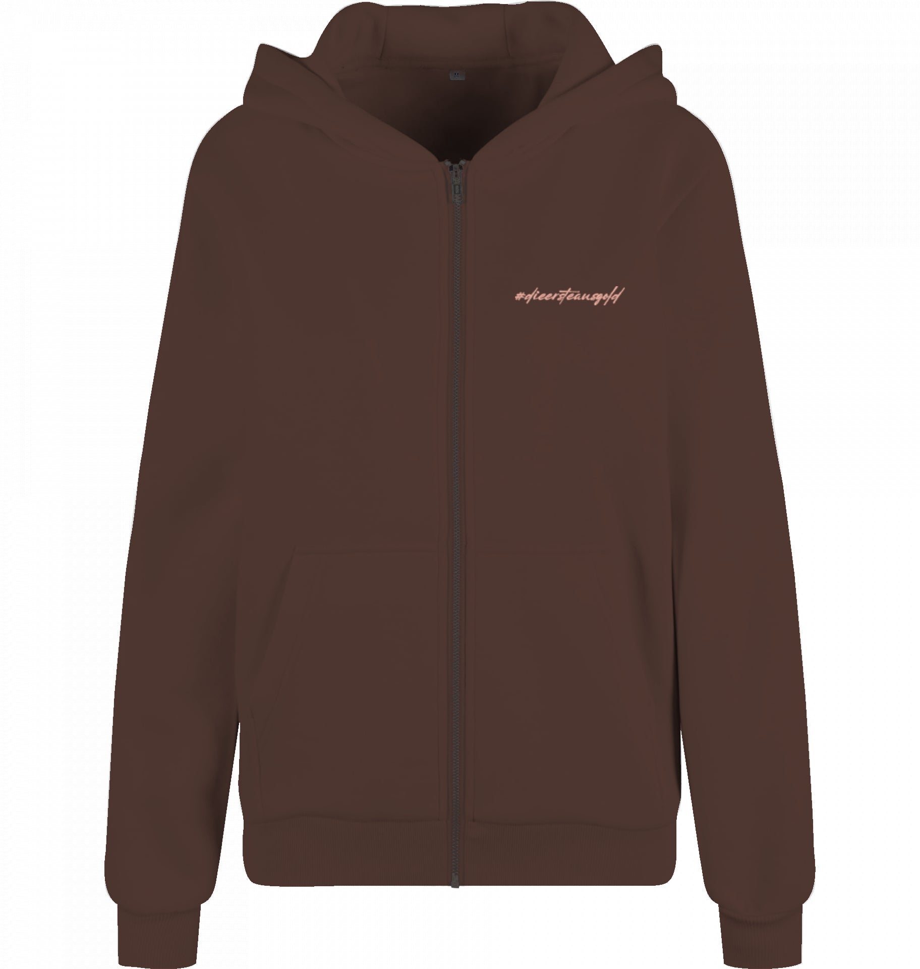 Damen Zip Hoodie #dieersteausgold
